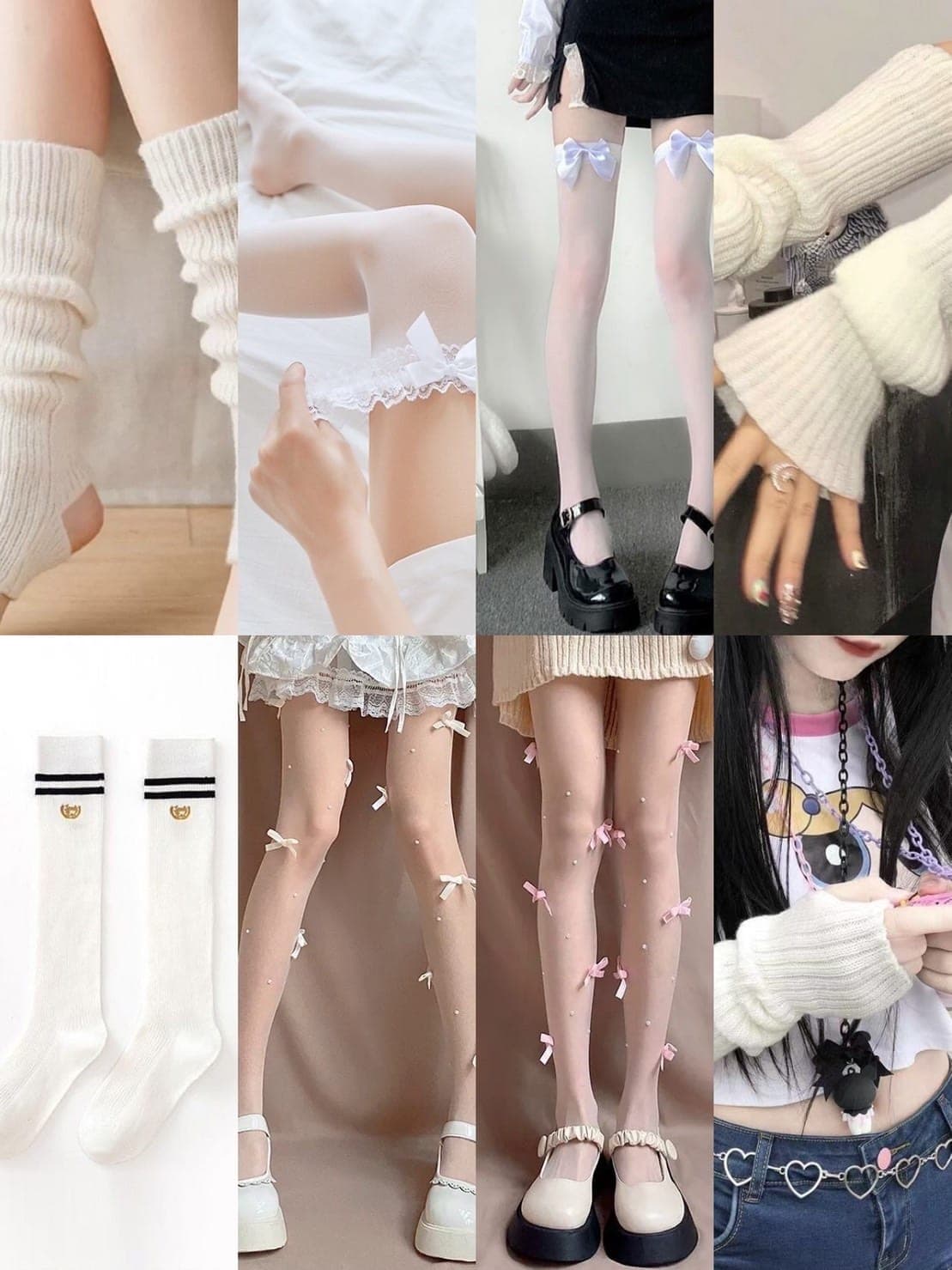 ถุงน่อง ถุงเท้า ถุงมือ เกาหลี