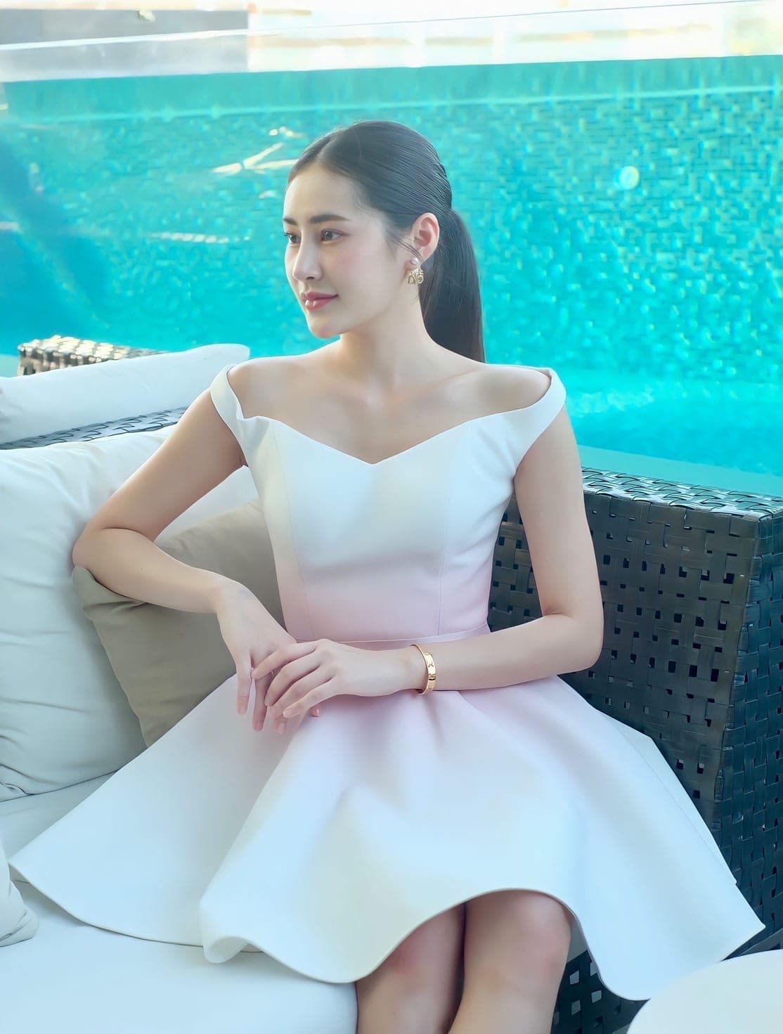ชุดเซ็ท POME แท้ สีทูโทน 1008 Size S-M (36) BKK รูปที่ 5