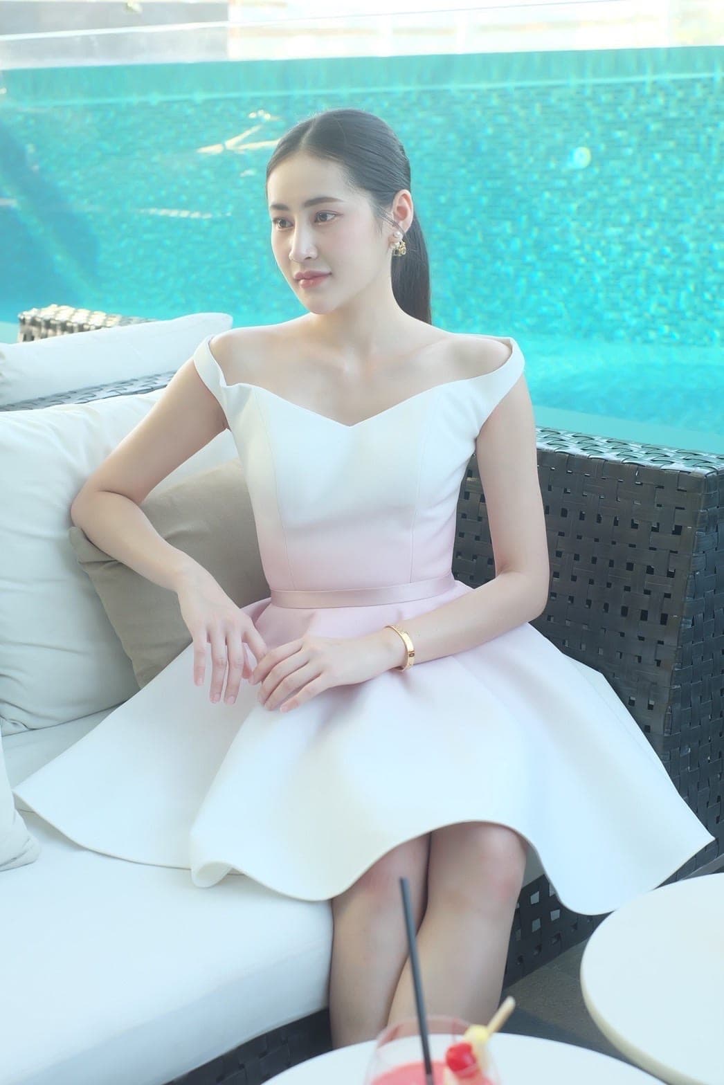 ชุดเซ็ท POME แท้ สีทูโทน 1008 Size S-M (36) BKK รูปที่ 7