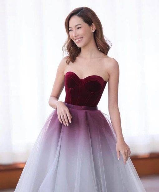 ชุดเซ็ท ทูโทน สีแดง POEM แท้ 1019 Size S-M-L BKK รูปที่ 2